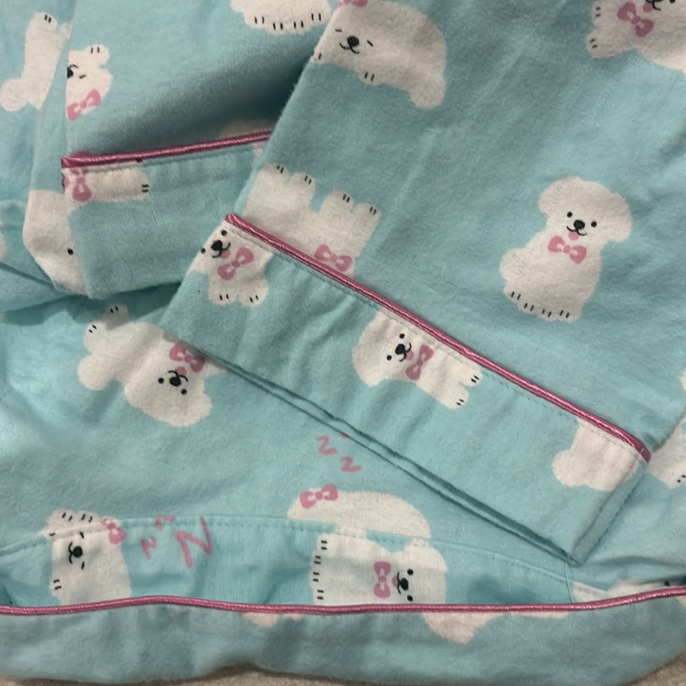 Women’s XL poodle pajama set new without tag size 18 - Picture 4 of 5